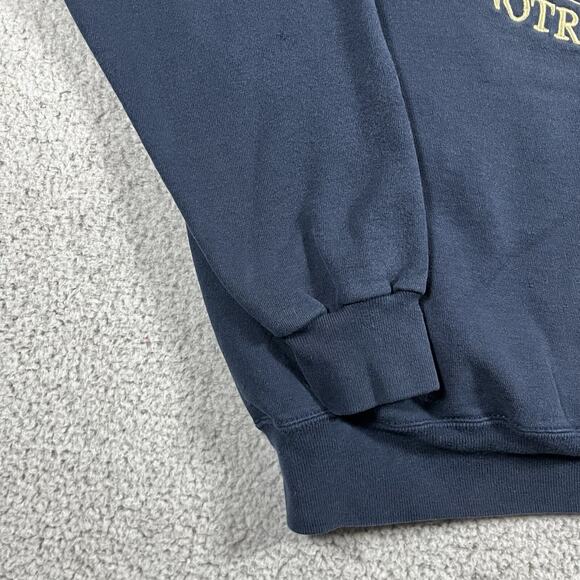 Notre Dame Sweatshirt Mens XL Champion Made USA Embroidered 90s Vintage Irish - Picture 11 of 15